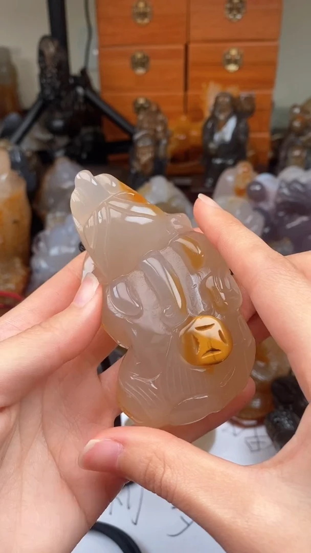 【闪购商品】玛瑙/玉髓颈饰未镶嵌AA