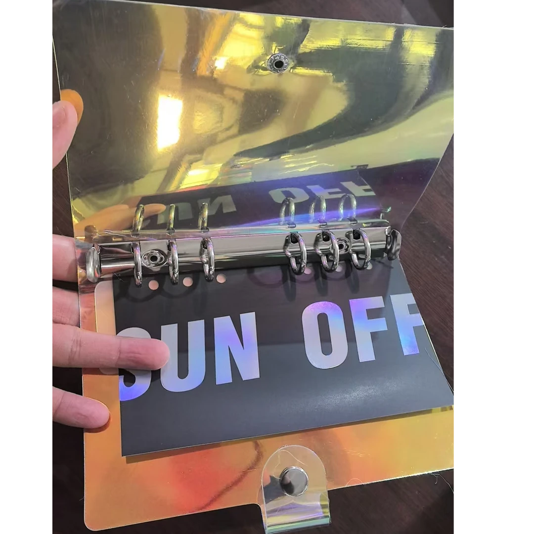 A6鸿瀚文具【镭射活页壳】