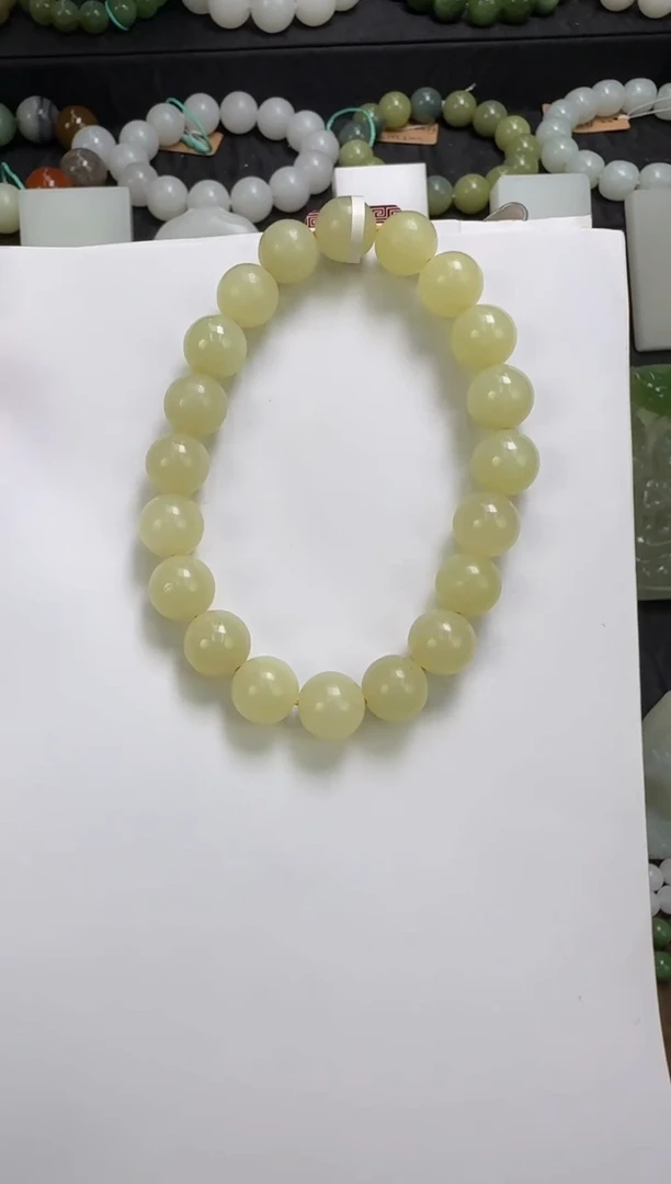 未镶嵌手串和田玉手串