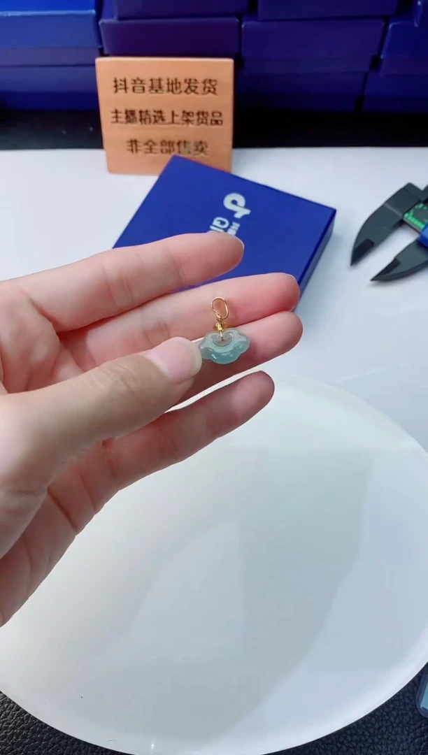 翡翠未镶嵌颈饰        ·