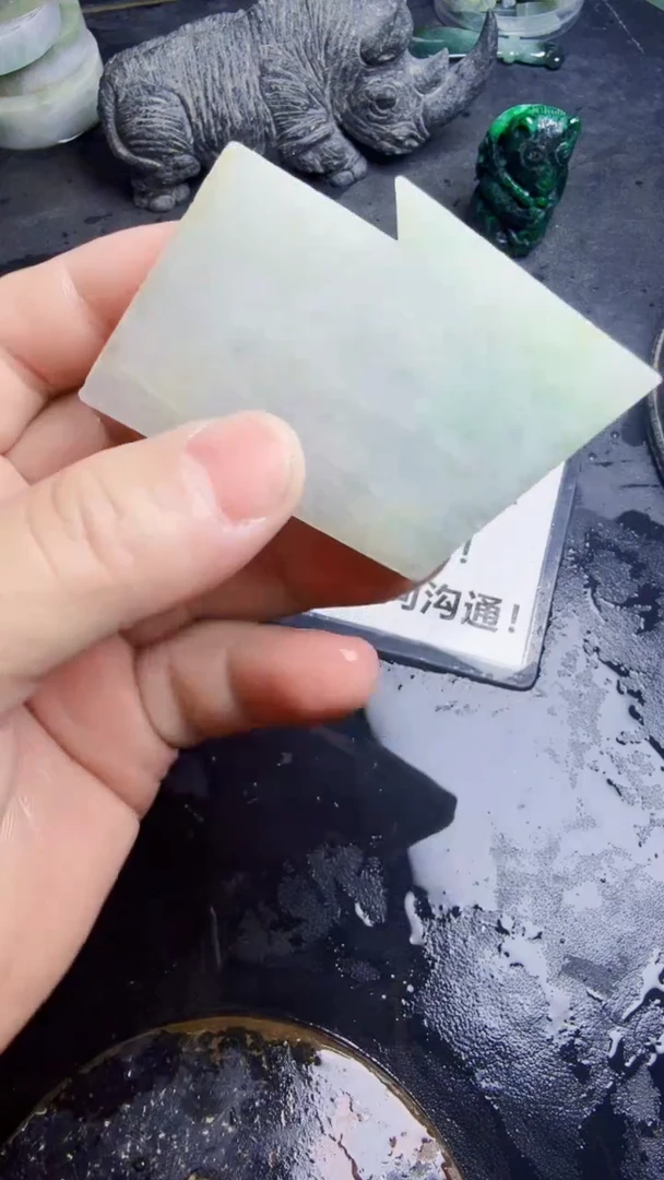 未镶嵌挂件翡翠水*泪天然翡翠096