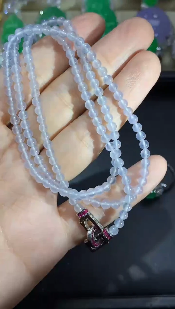 颈饰未镶嵌翡翠750-中国好珍宝