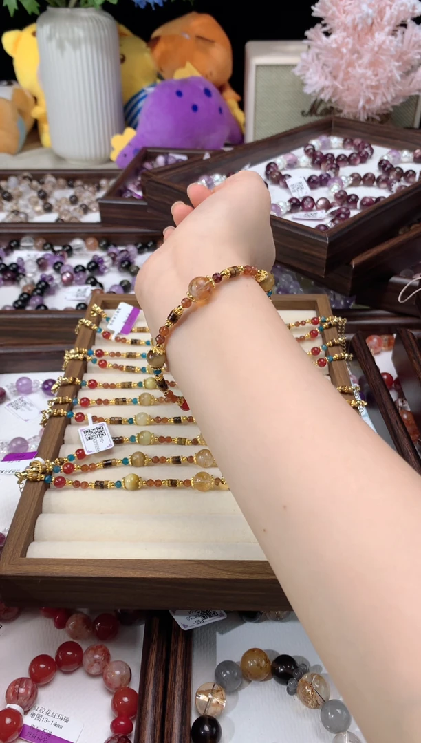 未镶嵌手链紫晶秋梧岁月单圈