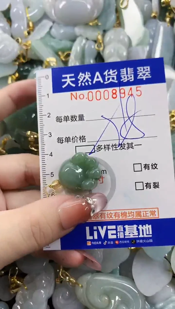 颈饰未镶嵌翡翠天然A货翡翠