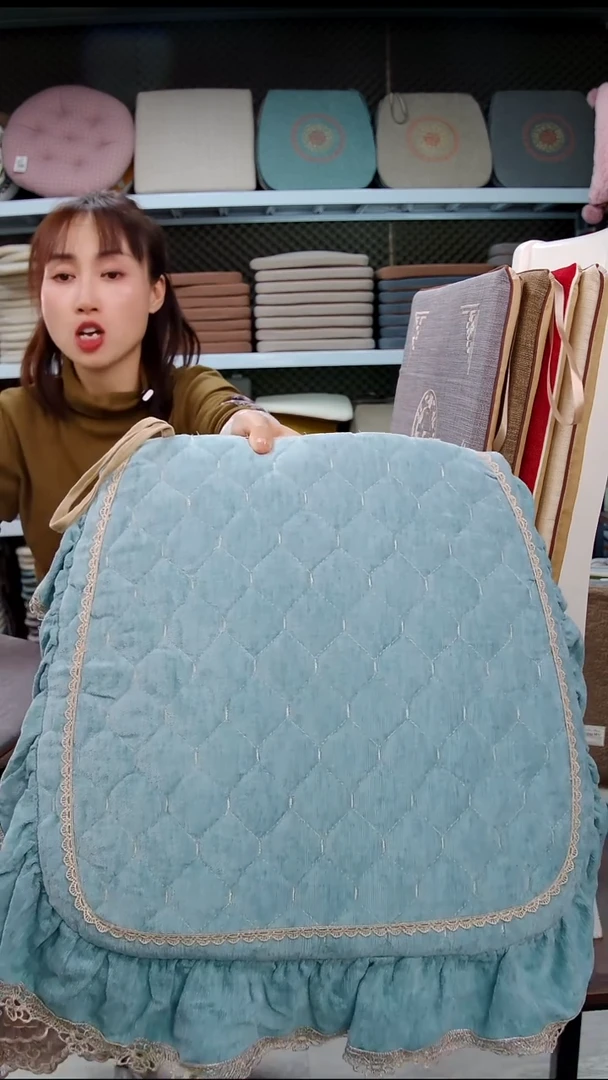 布布雪尼尔水溶边绿色2个