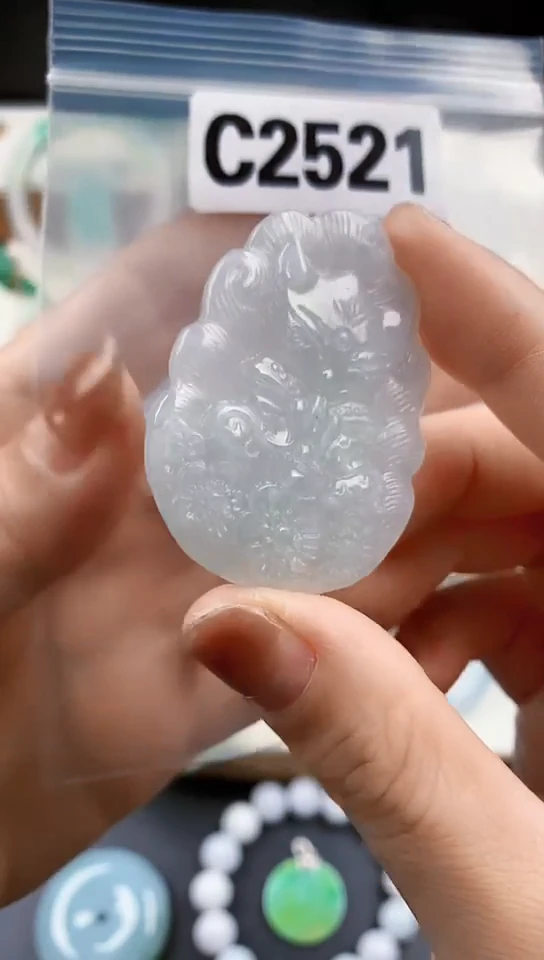 颈饰未镶嵌翡翠天然翡翠吊坠挂件