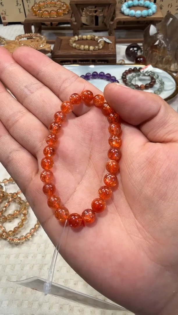 未镶嵌手链日光石老*七SJ-565金太阳7m+