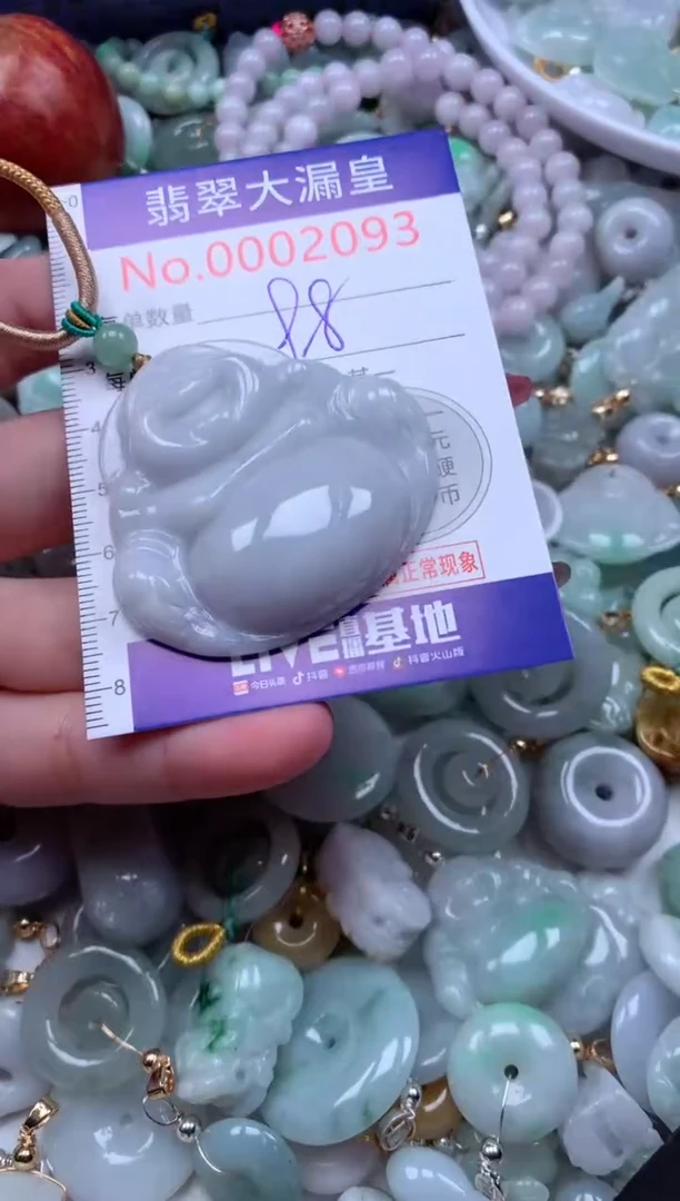 翡翠未镶嵌吊坠(不含链)2093