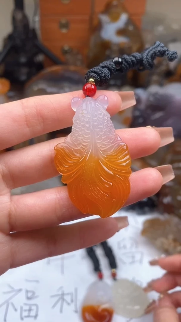 【闪购商品】玛瑙/玉髓颈饰未镶嵌AA