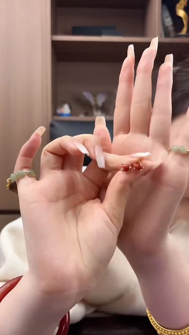 紫砂耳钉辰龙耳钉