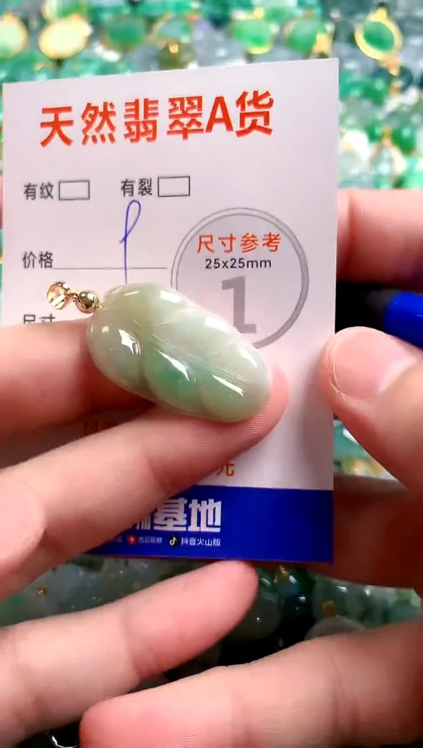 翡翠未镶嵌颈饰23000470