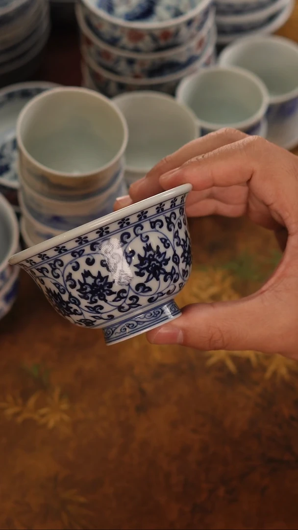 非常非常漂亮的茶器禾花心-5