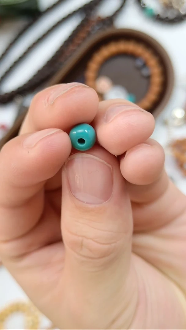 手串星月菩提老型珠7.5*6mm