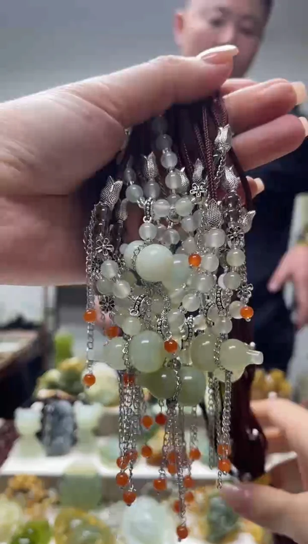 未镶嵌岫玉颈饰·多样性发货拍一发一