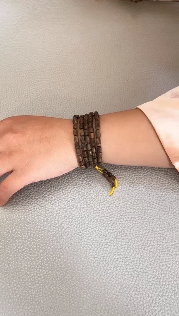 【闪购商品】沉香手串棋楠红金猊全沉水随型小多圈多样性发其一