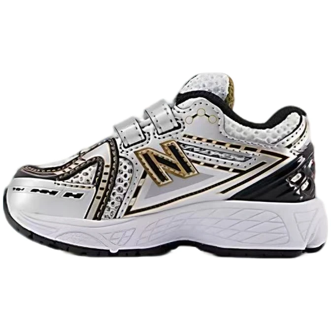 New Balance 1906 HOOK & LOOP 减震耐磨 低帮学步鞋金银IV1906RA