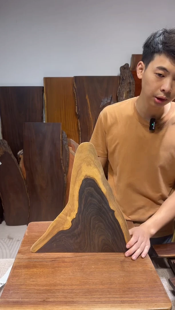 风车木（黑檀木）尺寸40*37*10编号650