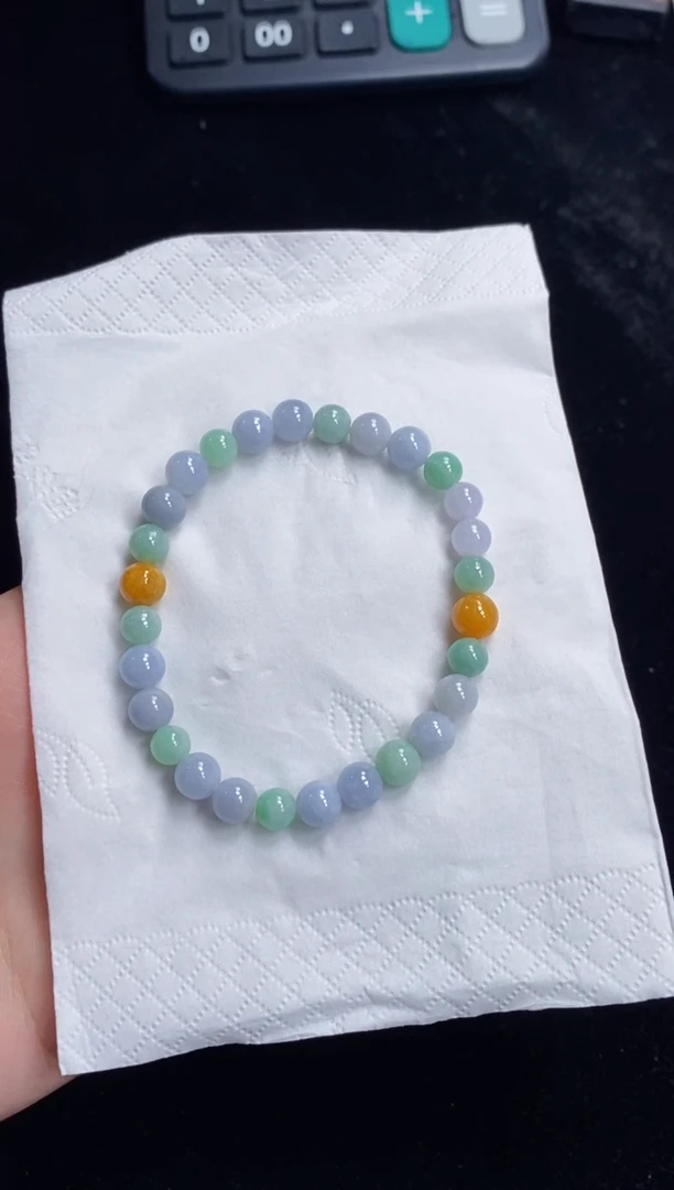 未镶嵌手串翡翠322号链接天然缅甸翡翠A货一物一证发货