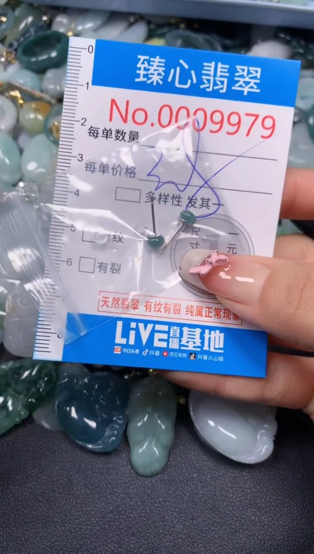 【闪购商品】翡翠颈饰未镶嵌含绳0009979