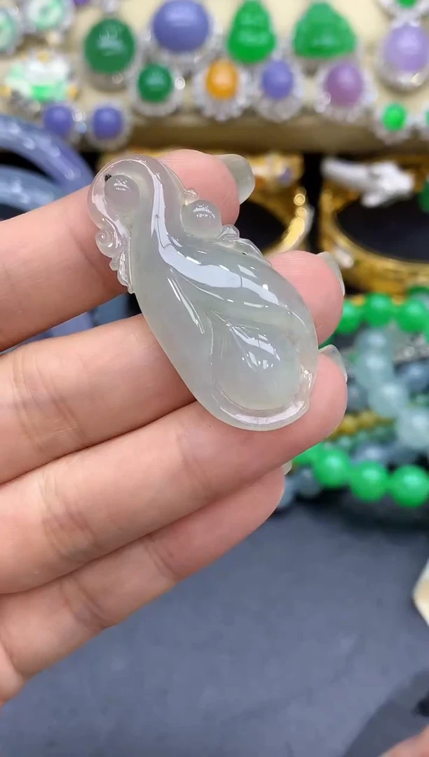 颈饰未镶嵌翡翠228-中国好珍宝