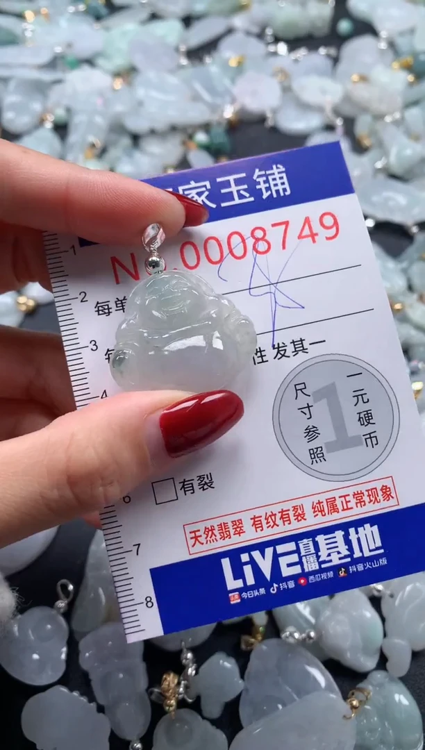 颈饰未镶嵌翡翠8749