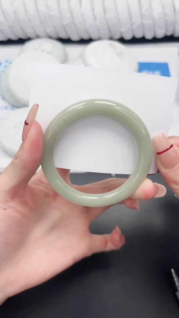 未镶嵌手镯石英质玉76-59.5DY