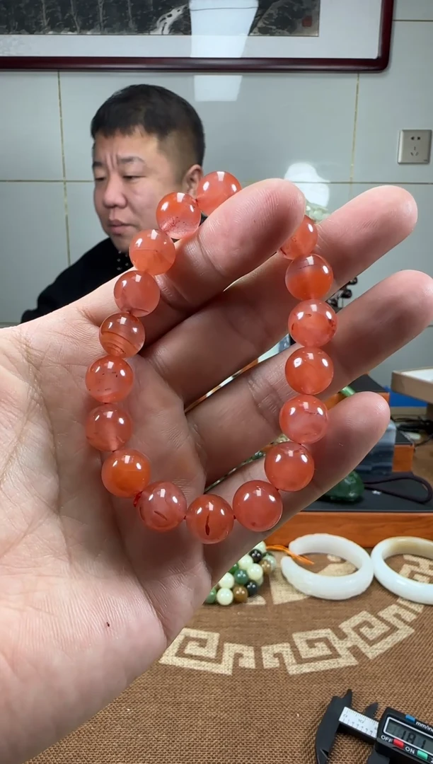 合金南红玛瑙挂件南红玛瑙35克