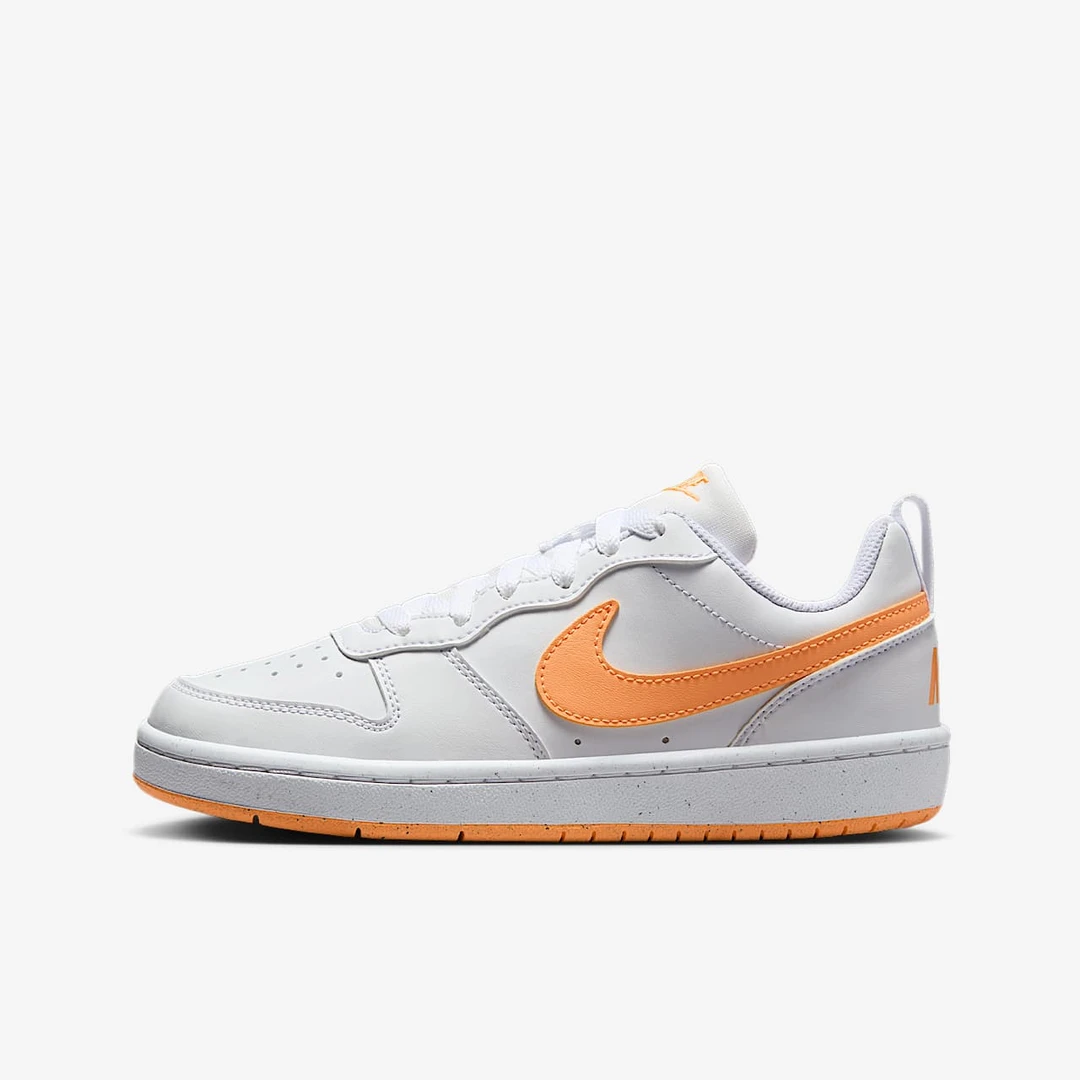 NIKE/耐克Court Borough Low Recraft 酷菠萝大童运动鞋DV5456119