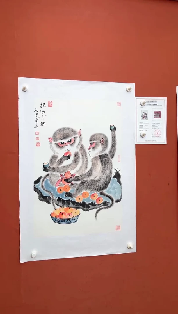 国画王建华老师现场创作 35