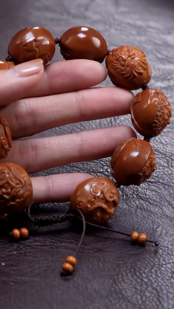 手串/手链橄榄核浮雕钟馗