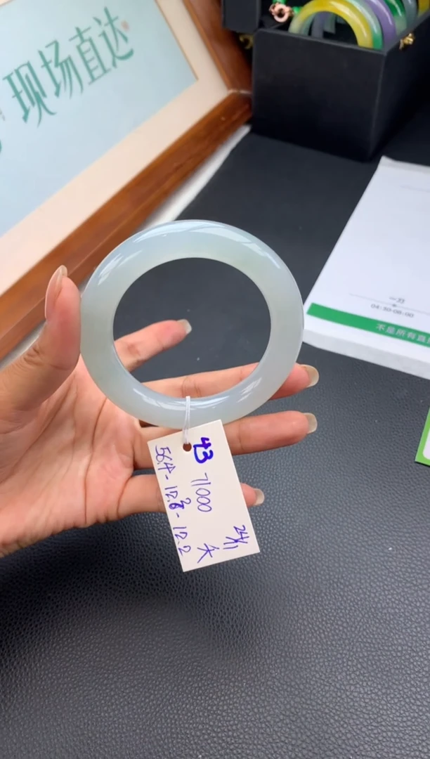 未镶嵌手镯翡翠假一赔三   手镯