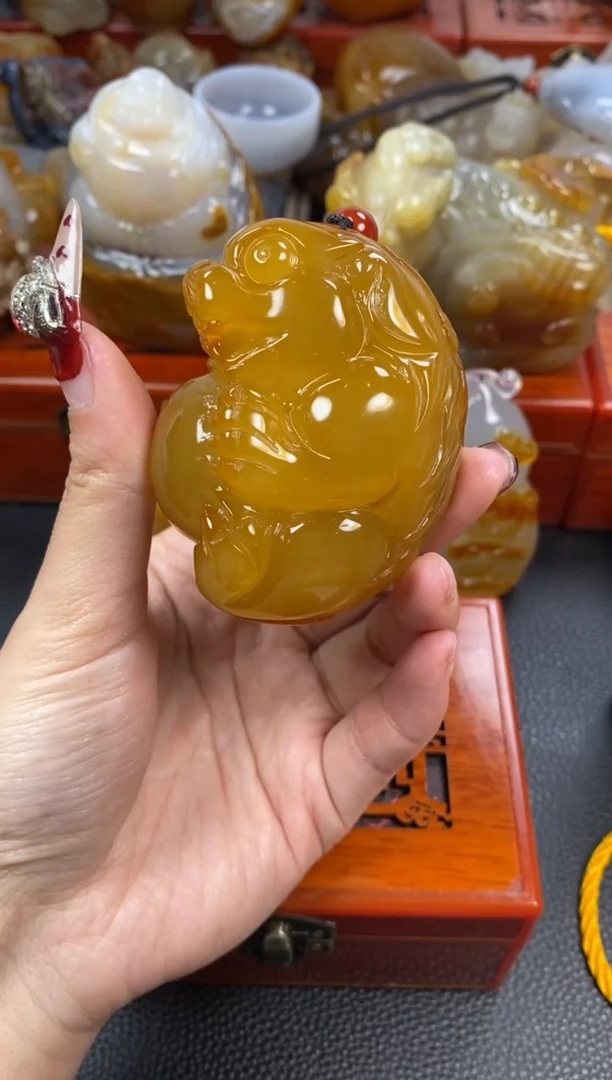 【闪购商品】玛瑙/玉髓手把未镶嵌1