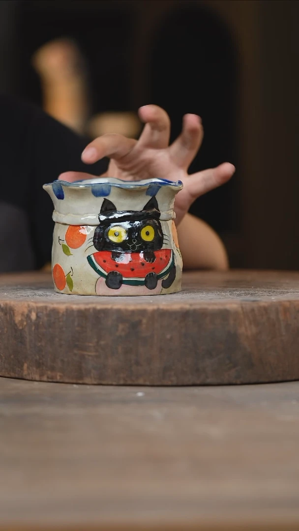 瓷片景德镇高温釉下彩（食品级）