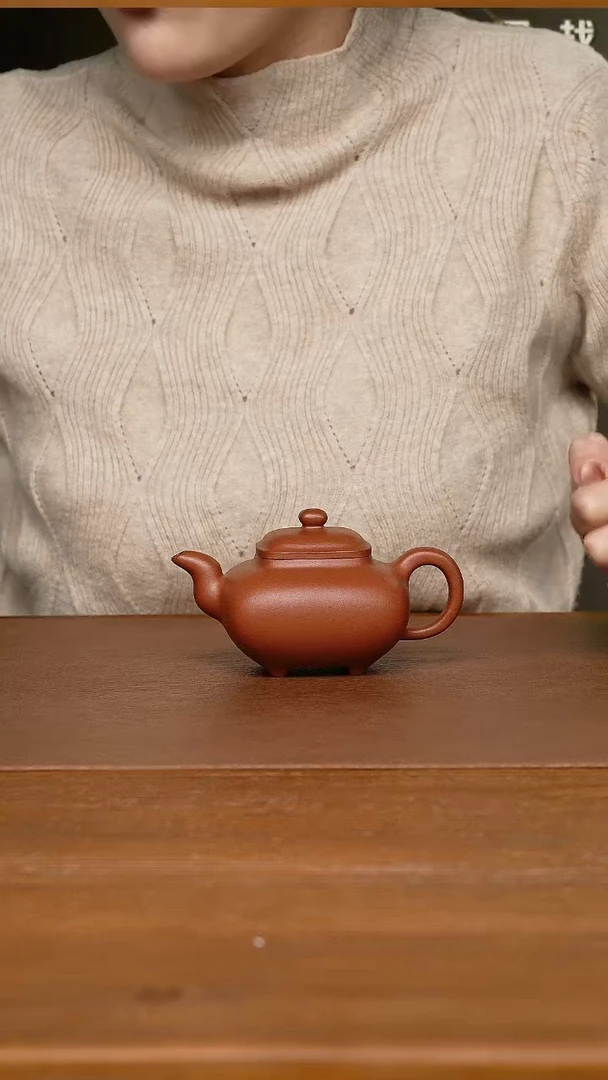 【闪购商品】紫砂茶壶-孙茂琦 传炉 朱泥180cc