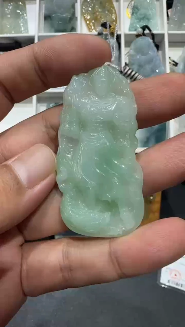 未镶嵌挂件翡翠A货翡翠多样性孤品