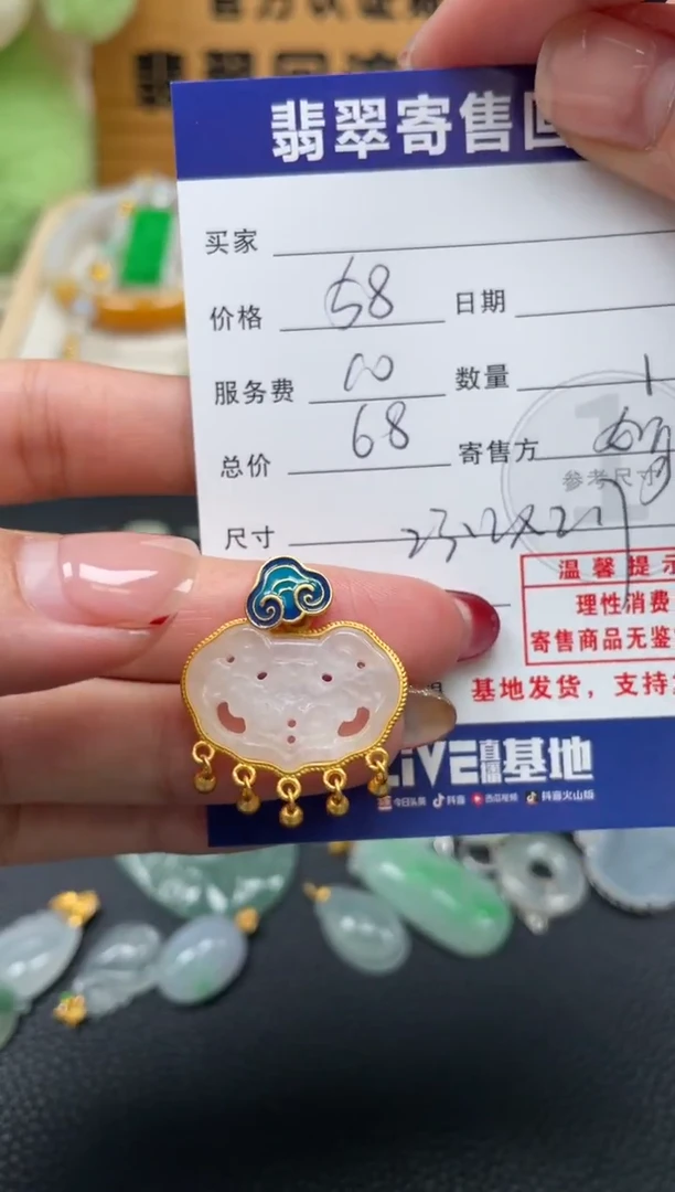 颈饰未镶嵌和田玉10152830