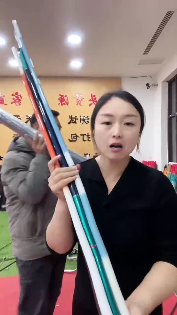 碳素3.6m样品竿随机发