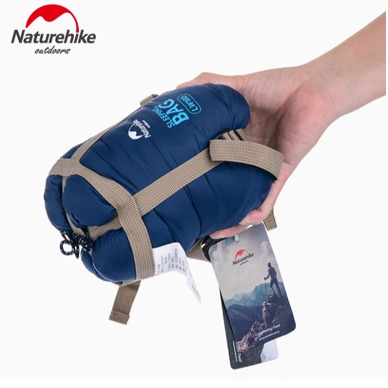 NH挪客迷你睡袋大人薄款春秋夏季户外露营单人超轻便携式成人睡袋