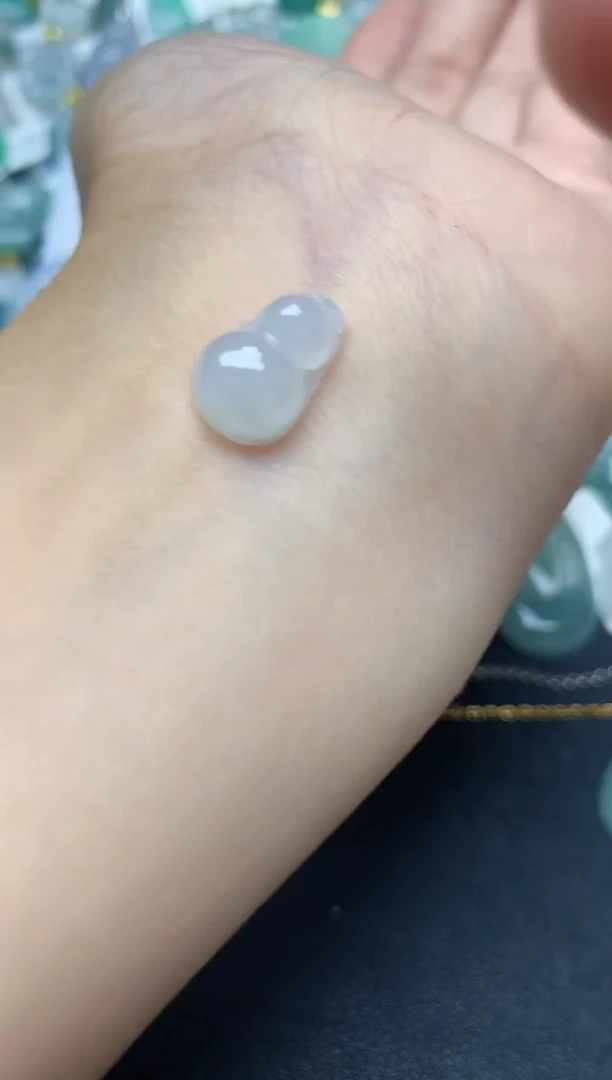 颈饰未镶嵌翡翠天然缅甸A货翡翠