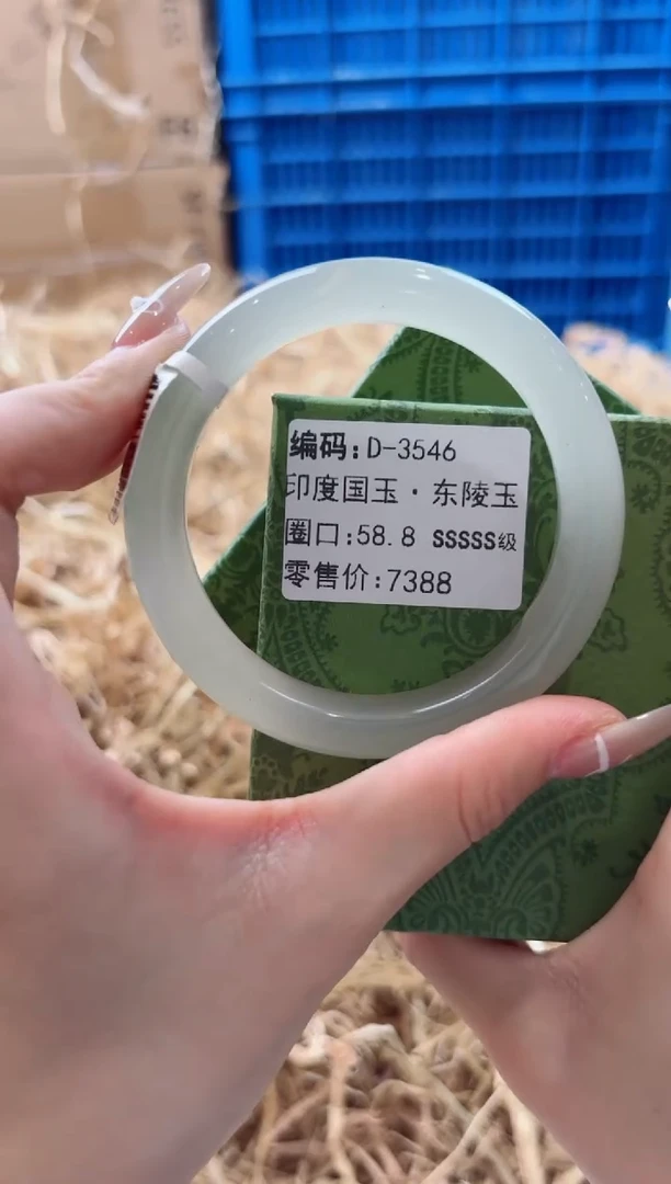 未镶嵌手镯石英质玉D-3546