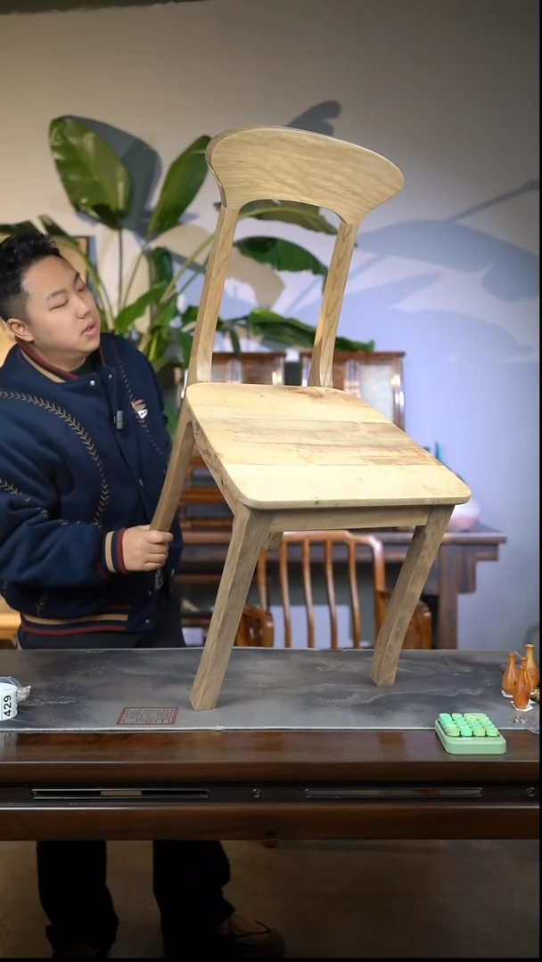 金丝楠老料精工原木休闲椅