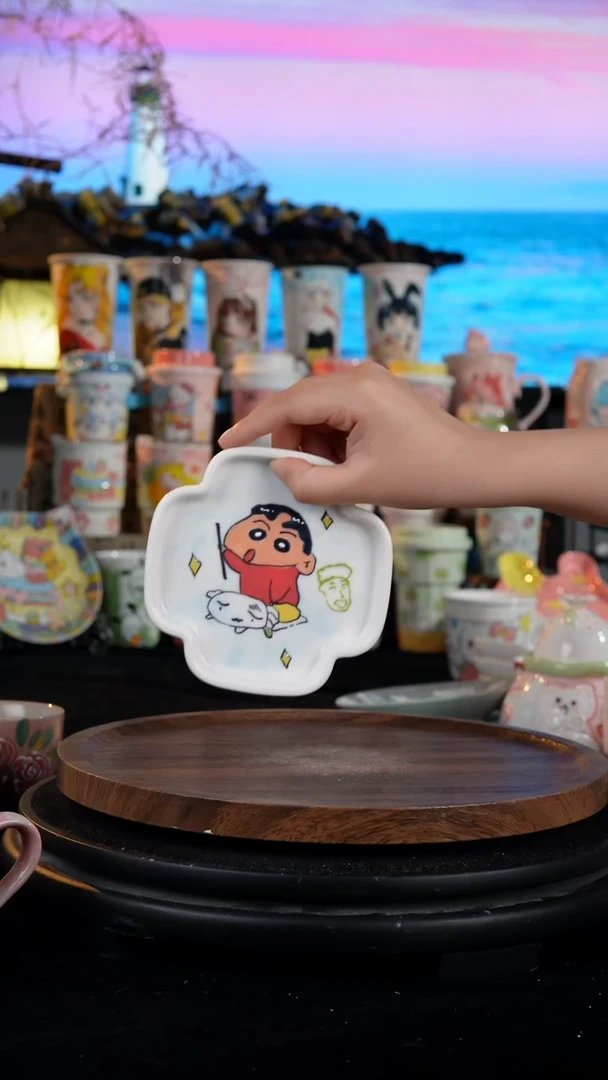 陶瓷便携款手工手绘景德镇陶瓷