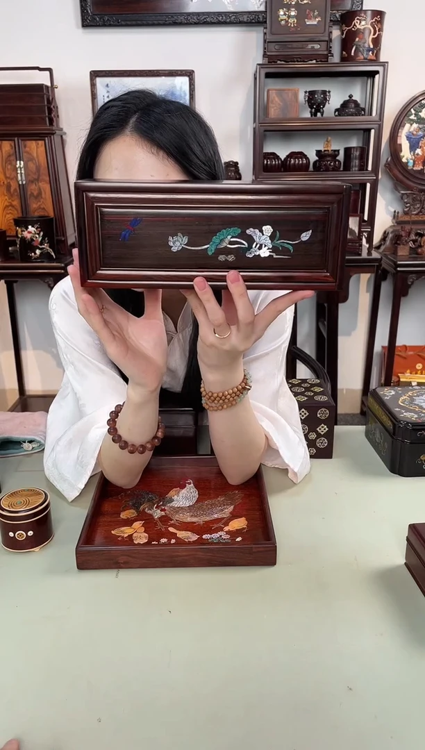 紫檀木类成套家具机关盒