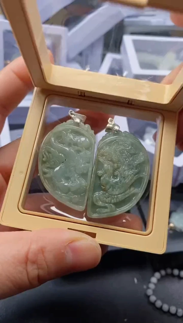 翡翠未镶嵌吊坠(不含链)3355