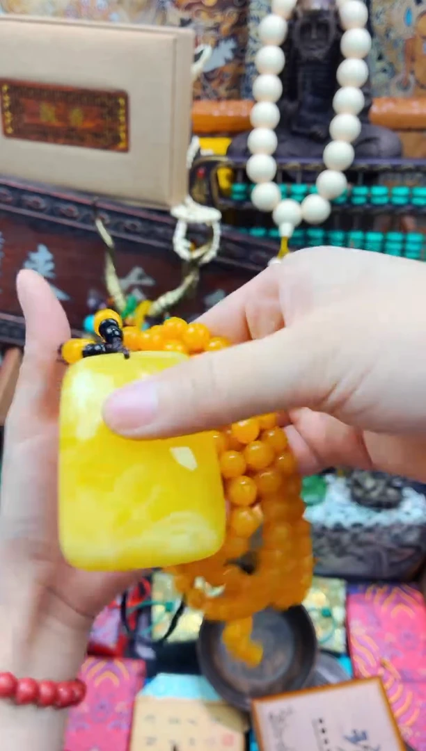 未镶嵌蜜蜡裸石宗起祥瑞直播推荐