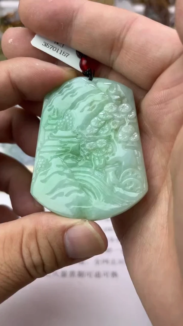 翡翠未镶嵌颈饰天然翡翠多样性发其一