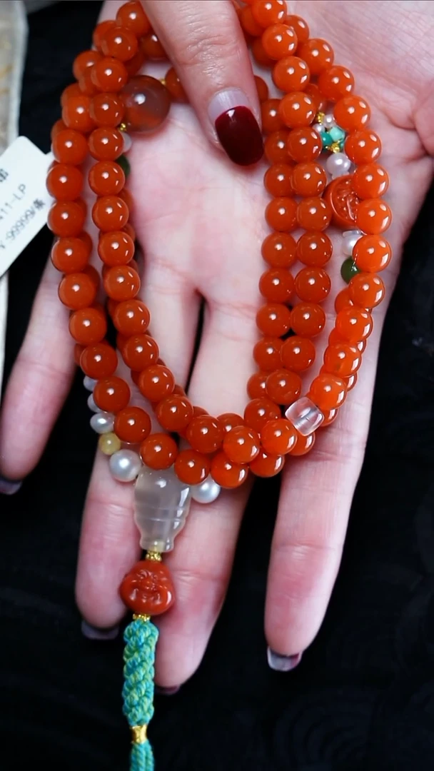 【闪购商品】南红玛瑙手串未镶嵌设计@@sj1411-lp