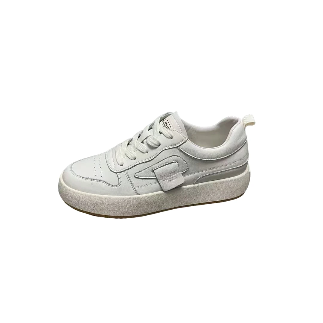 豪 3217 真皮厚底小板鞋