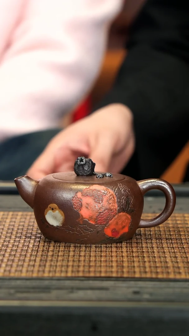 【闪购商品】紫砂茶壶XS22松趣 合欢桩