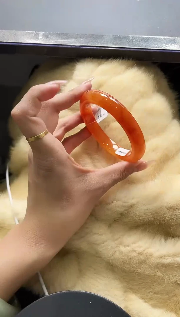 未镶嵌手镯石英质玉j163-HHB61+